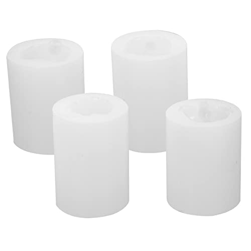 Housoutil 4 Stücke Kaninchen Schimmel geformt Ton drinnen Dekorativ Zubehör hasenförmchen hasen silikonform hand made silikongießform Neuheit DIY form Gießform für Ornamente Kieselgel von Housoutil