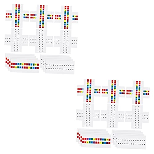 Housoutil 40 Blatt Bunte Alphabet Index Tabs Kleine Selbstklebende Haftnotizen Wasserdichte Seitenmarker für Notizbücher und Akten Farbige Registerkarten für Einfache Klassifikation und Housoutil 40 Blatt Bunte Alphabet Index Tabs Kleine Selbstklebende Haftnotizen Wasserdichte Seitenmarker für Notizbücher und Akten Farbige Registerkarten für Einfache Klassifikation und von Housoutil