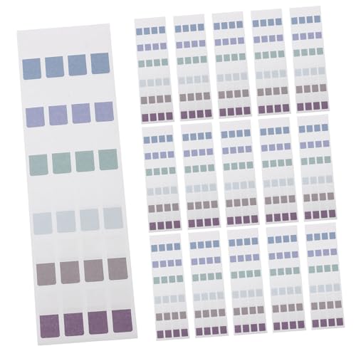Housoutil 40 Blatt Farbige Haftnotizen für Seitenmarker Beschriften und Annotieren Selbstklebende Index Tabs für Büro und Schule Leicht Abziehbar und Platzsparend von Housoutil
