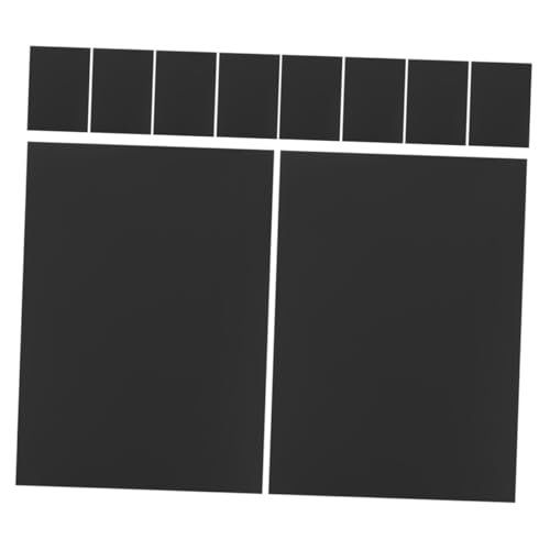 Housoutil 40 Blatt Schwarzer Dicker Karton Schwarze Karte Grußkarten Dickes Schweres Papier von Housoutil