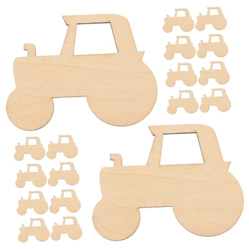 Housoutil 40 Stück Holztraktor DIY Unlackierte Holzscheiben Holzspäne Zum Bemalen Mini Farbpalette Partygeschenk Holzbrennrohlinge Holzbastelbedarf Holzornament Partyhandwerk Housoutil 40 Stück Holztraktor DIY Unlackierte Holzscheiben Holzspäne Zum Bemalen Mini Farbpalette Partygeschenk Holzbrennrohlinge Holzbastelbedarf Holzornament Partyhandwerk von Housoutil