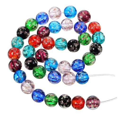 Housoutil 40 Stück Leuchtende Glasperlen bastelzeug bangles Hellblau glow armband weinglas runde Perlen mit Loch Herstellung Rocailles winzig schmuck Knisterperlen Perlen für Armbänder Housoutil 40 Stück Leuchtende Glasperlen bastelzeug bangles Hellblau glow armband weinglas runde Perlen mit Loch Herstellung Rocailles winzig schmuck Knisterperlen Perlen für Armbänder von Housoutil