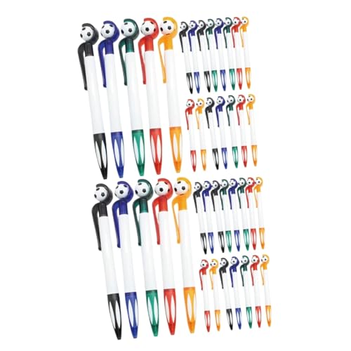 Housoutil 40 Stück Teiliges Fußball Kugelschreiber Ergonomisch mit Rutschfester Gummigriffzone Langlebige Bunte Schreibstifte für Büro Schule Partys und Werbeaktionen Housoutil 40 Stück Teiliges Fußball Kugelschreiber Ergonomisch mit Rutschfester Gummigriffzone Langlebige Bunte Schreibstifte für Büro Schule Partys und Werbeaktionen von Housoutil