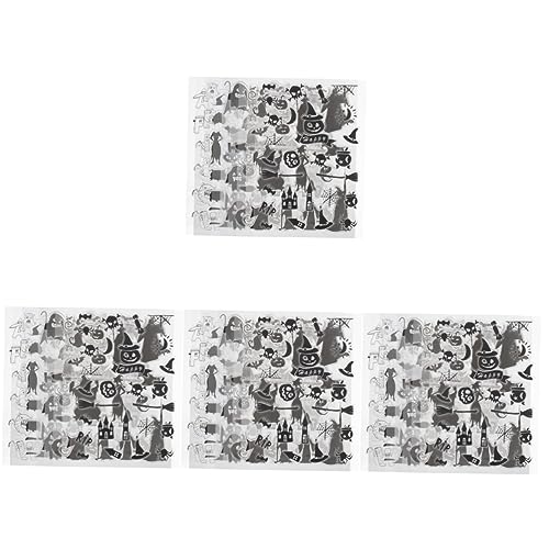Housoutil 40 Stück Teiliges Halloween Silikon Stempel Transparente Diy Stempel mit Vielfältigen Motiven für Scrapbooking Karten und Bastelarbeiten von Housoutil