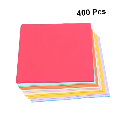 Housoutil 400 Blatt Origami Papier für Diy Projekte Umweltfreundliches Papier für Partys und Schulprojekte Housoutil 400 Blatt Origami Papier für Diy Projekte Umweltfreundliches Papier für Partys und Schulprojekte von Housoutil