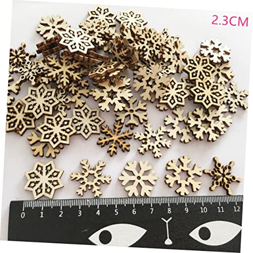 Housoutil 400 Stck. Teiliges Holz Schneeflocken Bastelverzierungen mit Glatter Oberfläche Natürliche Weihnachtsdeko für DIY Christbaumschmuck und Kreative Handarbeiten zu Festen und Partys Housoutil 400 Stck. Teiliges Holz Schneeflocken Bastelverzierungen mit Glatter Oberfläche Natürliche Weihnachtsdeko für DIY Christbaumschmuck und Kreative Handarbeiten zu Festen und Partys von Housoutil