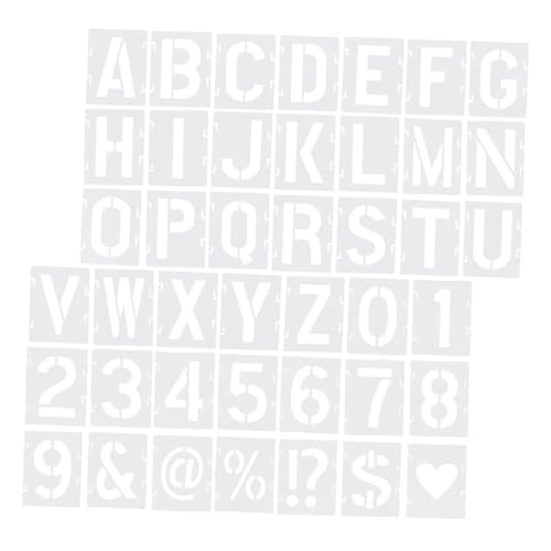 Housoutil 42 Stück Buchstabenvorlage Zeichenschablonen Buchstabensymbolschablonen Buchstaben Und Zahlenschablonen Buchstabenschablone Schablonen Zum Sprühlackieren Schriftschablonen Housoutil 42 Stück Buchstabenvorlage Zeichenschablonen Buchstabensymbolschablonen Buchstaben Und Zahlenschablonen Buchstabenschablone Schablonen Zum Sprühlackieren Schriftschablonen von Housoutil