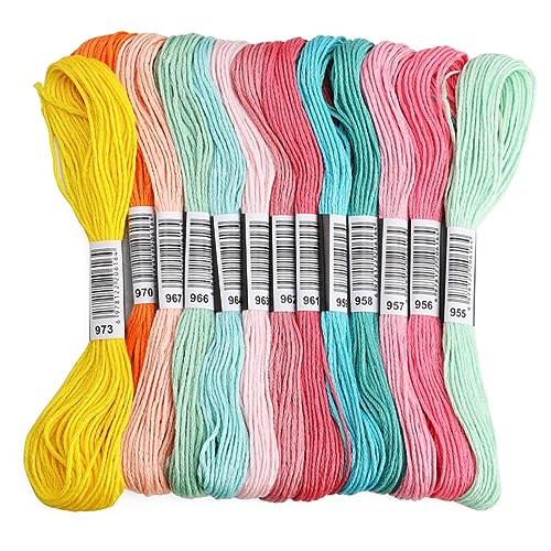 Housoutil 447 Stück Stickgarn Bunte Stickfäden für Kreuzstich Bastelarbeiten und Diy Projekte Leicht und Tragbar für Kreative Anwendungen Langlebig und Farbecht Housoutil 447 Stück Stickgarn Bunte Stickfäden für Kreuzstich Bastelarbeiten und Diy Projekte Leicht und Tragbar für Kreative Anwendungen Langlebig und Farbecht von Housoutil