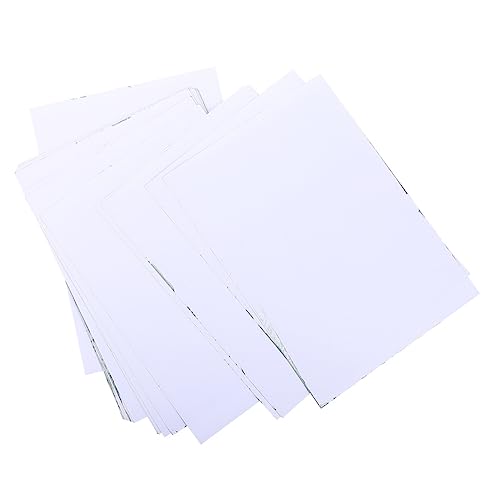 Housoutil 48 Blatt Sonne Kunstdruckpapier Solardruckpapier Solar- Sonnendruckpapier Erwachsene Cyanotypie-werkzeuge Zum Selbermachen Blankopapiere Für Den Solardruck Cyanotypie-papiere Weiß von Housoutil
