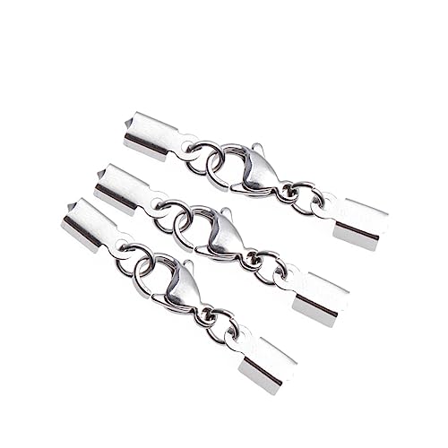 Housoutil 48 Stück Kettenverschlüsse mit Karabiner für Diy Schmuck für und Armbänder Einfach zu Bedienen und Langlebig Sicheres Design für Schmuckherstellung Housoutil 48 Stück Kettenverschlüsse mit Karabiner für Diy Schmuck für und Armbänder Einfach zu Bedienen und Langlebig Sicheres Design für Schmuckherstellung von Housoutil