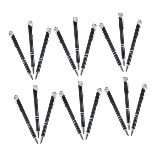Housoutil 48 Stück Metall Kugelschreiber Kugelschreiber Schreibstift Arbeits Und Bürokugelschreiber Lehrer Kugelschreiber Ausgefallener Stift Süßer Stift Metallstift Schwarz Housoutil 48 Stück Metall Kugelschreiber Kugelschreiber Schreibstift Arbeits Und Bürokugelschreiber Lehrer Kugelschreiber Ausgefallener Stift Süßer Stift Metallstift Schwarz von Housoutil