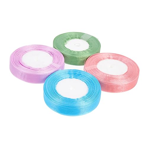 Housoutil 4Rollen Geschenkband Dekoration Breit Lang Für Schleifen Blumenstrauß Zubehör Und DIY Projekte Housoutil 4Rollen Geschenkband Dekoration Breit Lang Für Schleifen Blumenstrauß Zubehör Und DIY Projekte von Housoutil