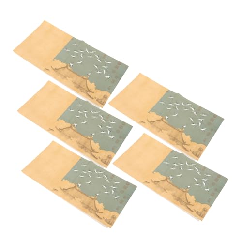 Housoutil 5 Blatt Reispapier Notiz Siebdruckpapier Kalligraphiepapier Briefpapier Zum Schreiben Von Briefen Gemustertes Papier Zum Basteln Schreibpapier Schreibwaren Chinesisches Housoutil 5 Blatt Reispapier Notiz Siebdruckpapier Kalligraphiepapier Briefpapier Zum Schreiben Von Briefen Gemustertes Papier Zum Basteln Schreibpapier Schreibwaren Chinesisches von Housoutil