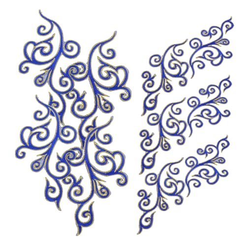 Housoutil 5 Paare Aufnäher Mit Wolkenrolle Als Stickerei Kleidung Gestickte Applikation Bestickt Material Sticken Patch Traditionelle Stickapplikation Nähen Baumwolle Housoutil 5 Paare Aufnäher Mit Wolkenrolle Als Stickerei Kleidung Gestickte Applikation Bestickt Material Sticken Patch Traditionelle Stickapplikation Nähen Baumwolle von Housoutil