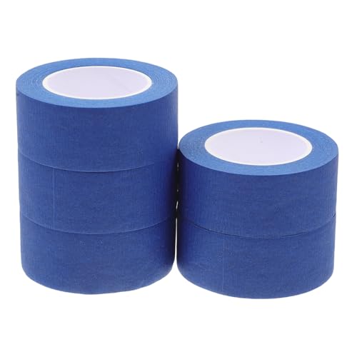 Housoutil 5 Rollen Abdeckband doppelseitiges klebeband Maler Blaues Band DIY Klebeband Keine Spur von doppelseitigem Multifunktionsband Aufkleber abklebeband blau strukturiertes Papier Housoutil 5 Rollen Abdeckband doppelseitiges klebeband Maler Blaues Band DIY Klebeband Keine Spur von doppelseitigem Multifunktionsband Aufkleber abklebeband blau strukturiertes Papier von Housoutil