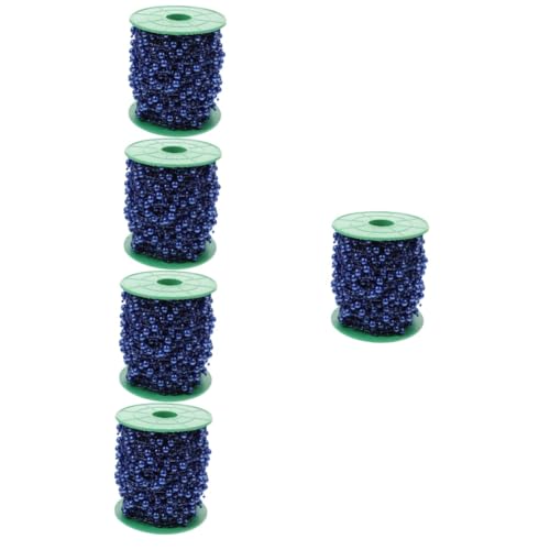 Housoutil 5 Rollen Künstliche Perlenkette Abs Perlengirlande Langlebig Fein Texturiert für DIY Schmuck Hochzeitsdeko Basteln und Festliche Accessoires Housoutil 5 Rollen Künstliche Perlenkette Abs Perlengirlande Langlebig Fein Texturiert für DIY Schmuck Hochzeitsdeko Basteln und Festliche Accessoires von Housoutil