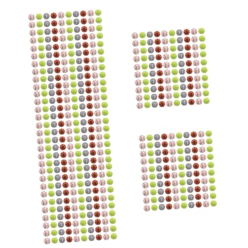 Housoutil 5 Sätze Acrylperlen Für Diy Schmuckherstellung Runde Abstandsperlen Zum Auffädeln Von Armbändern Schlüsselanhängern Und Anderen Handwerksprojekten 200 Stück * 5 von Housoutil