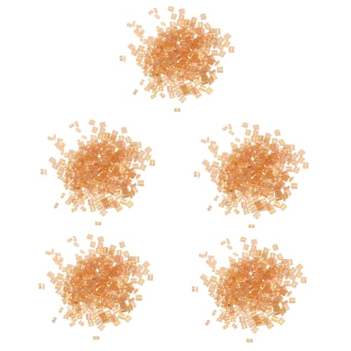 Housoutil 5 Sätze Backsteinperlenhandwerk Spacer Form Herstellung Wohnung Perlen Für Schmuckhersteller Perlen Zum Basteln Bastelperlen Selber Machen Schmuckperlen Glas 400 Stück * 5 von Housoutil