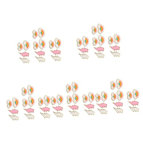 Housoutil 5 Sätze Bügelflicken Teilig Cartoon Regenbogen Applikationen Selbstklebende Stoffpatches Für Diy Kleidung Für Reparaturen Und Kreative Gestaltungen 14 Stück * 5 Housoutil 5 Sätze Bügelflicken Teilig Cartoon Regenbogen Applikationen Selbstklebende Stoffpatches Für Diy Kleidung Für Reparaturen Und Kreative Gestaltungen 14 Stück * 5 von Housoutil