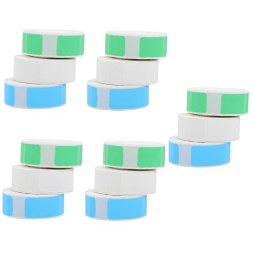 Housoutil 5 Sätze Etikett Papier Thermalaufkleber Schmucklos Wärmebezeichnungen Abnehmbar Selbstklebender Thermischer Aufkleber Thermoaufkleber Aufkleber Für Thermodrucker 3 Rollen * 5 von Housoutil