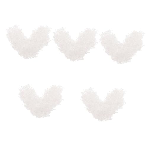 Housoutil 5 Sätze Gla -reis -perlenschmuck Perlen Zur Schmuckherstellung Bunt Form Perlen Für Die Herstellung Von Armbändern Zarte Glasperlen Schmuckperlen Zarte Armbandperlen Weiß 2boxen*5 von Housoutil
