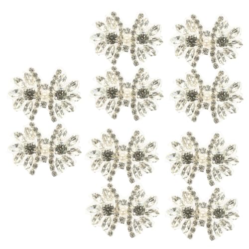 Housoutil 5 Sätze Glitzernde Rhinestone Applikationen Für Bekleidung Dekorative Nähpatches Für Reparaturen Und Abendmode Diy Kleidung Zubehör Silberfarben 2 Stücke * 5 Housoutil 5 Sätze Glitzernde Rhinestone Applikationen Für Bekleidung Dekorative Nähpatches Für Reparaturen Und Abendmode Diy Kleidung Zubehör Silberfarben 2 Stücke * 5 von Housoutil