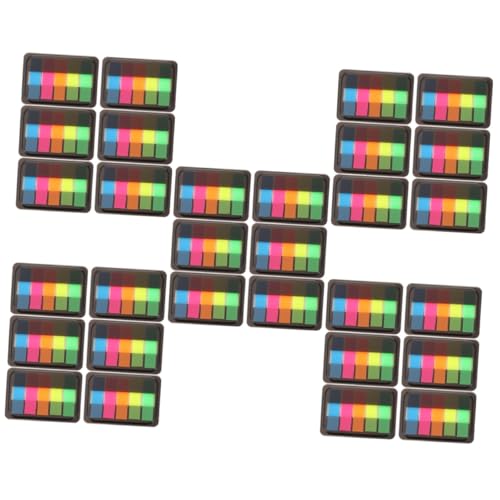 Housoutil 5 Sätze Haftnotizen Für Bücher Bunte Tabs Zum Kommentieren Von Büchern Lese Buchmarker Buch Tabs Zum Kommentieren Von Buch Anmerkungs Tabs Mit Und Buchseitenmarker 6Boxen * 5 von Housoutil