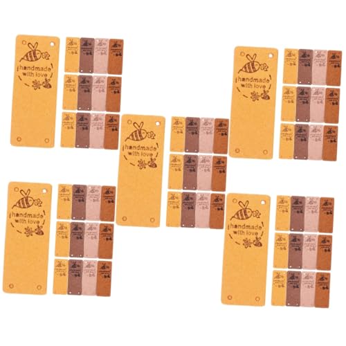 Housoutil 5 Sätze Handmade Kleidungsetiketten Hautfreundlich Farbenfrohe Druckmuster Zum Annähen Für Kleidung Taschen Und Diy Projekte Gelben Schokoladenbraunen Hautfarbenen Und 40 Stück * 5 Housoutil 5 Sätze Handmade Kleidungsetiketten Hautfreundlich Farbenfrohe Druckmuster Zum Annähen Für Kleidung Taschen Und Diy Projekte Gelben Schokoladenbraunen Hautfarbenen Und 40 Stück * 5 von Housoutil
