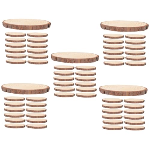 Housoutil 5 Sätze Handwerk Runde Scheibenverzierung Kreis Leer Schmucklos Runden Zeichen Runde Holzscheiben Kleine Holzscheiben Unfertige Holzscheiben Rundholz Holz Zum Basteln 20 Stück * 5 von Housoutil