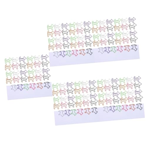 Housoutil 5 Sätze Hund Form Büroklammern Praktische Papierclips Für Büro Schule Und Zuhause Vielseitig Einsetzbar Für Notizen Fotos Und Dokumente 60 Stück * 5 Housoutil 5 Sätze Hund Form Büroklammern Praktische Papierclips Für Büro Schule Und Zuhause Vielseitig Einsetzbar Für Notizen Fotos Und Dokumente 60 Stück * 5 von Housoutil