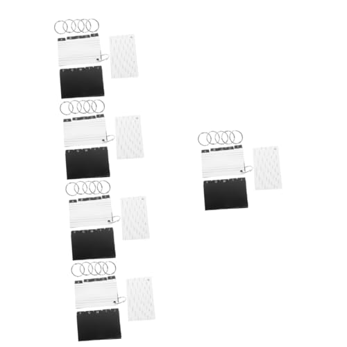 Housoutil 5 Sätze Indexkarten mit Ringen Blanko Karteikarten für Studium Druck Praktische Notizkarten für Büro und Zuhause für To Do Listen und Kreative Notizen Housoutil 5 Sätze Indexkarten mit Ringen Blanko Karteikarten für Studium Druck Praktische Notizkarten für Büro und Zuhause für To Do Listen und Kreative Notizen von Housoutil