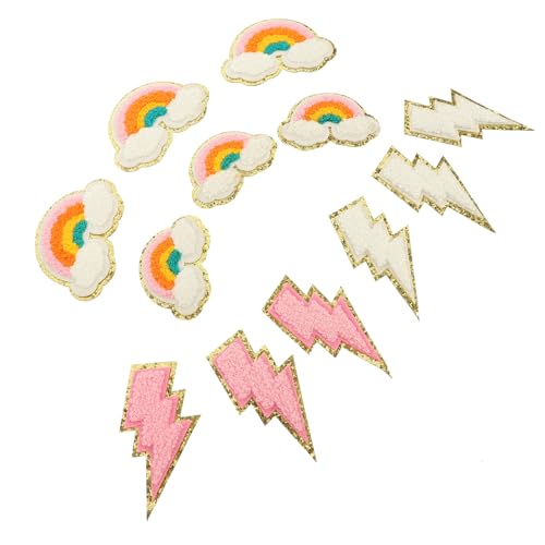 Housoutil 5 Sätze Teiliges Bunter Patches Für Diy Kleidungsreparaturen Vielseitige Dekorative Aufnäher Für Kreative Gestaltung Und Reparatur Von Kleidung Für 12 Stück * 5 Housoutil 5 Sätze Teiliges Bunter Patches Für Diy Kleidungsreparaturen Vielseitige Dekorative Aufnäher Für Kreative Gestaltung Und Reparatur Von Kleidung Für 12 Stück * 5 von Housoutil