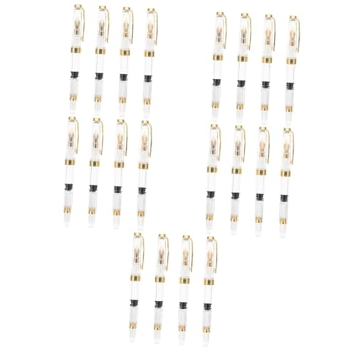 Housoutil 5 Sätze Teiliges Füllfederhalter Mit Tintenpistole Transparentes Design Nachfüllbare Schreibgeräte Für Büro Schule Und Kalligraphie Praxis Und Spitze 4 Stück * 5 Housoutil 5 Sätze Teiliges Füllfederhalter Mit Tintenpistole Transparentes Design Nachfüllbare Schreibgeräte Für Büro Schule Und Kalligraphie Praxis Und Spitze 4 Stück * 5 von Housoutil