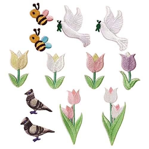 Housoutil 5 Sätze Teiliges Tierische Aufnäher Selbstklebende Cartoon Patches Für Kleidung Rucksäcke Jeans Und Mehr Einfache Anwendung Für Diy Dekoration Und Reparatur 12 Stück * 5 von Housoutil