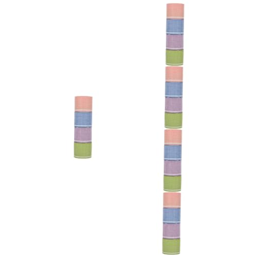 Housoutil 5 Sätze Washi Tape Dekorative Klebebänder Für Scrapbooking Diy Und Journaling Papierklebebänder Für Projekte Und Zufällige Farben Zufällige Farbe 4 Stück * 5 von Housoutil
