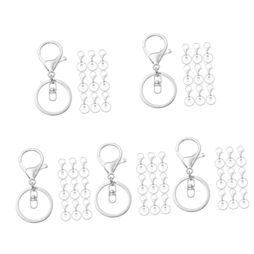 Housoutil 5 Sätze Zubehör Für Schlüsselanhänger Hummerklauen -schnapphaken Clips Schlüsselkettenclip Herstellung Diy Schlüsselanhänger Zubehör Karabiner-schlüsselanhänger Metall 10 Stück * 5 Housoutil 5 Sätze Zubehör Für Schlüsselanhänger Hummerklauen -schnapphaken Clips Schlüsselkettenclip Herstellung Diy Schlüsselanhänger Zubehör Karabiner-schlüsselanhänger Metall 10 Stück * 5 von Housoutil