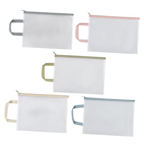 Housoutil 5 Stück Aktenhalter Dokumententasche Zip Beutel Lehrer Müssen Haben Dateiorganisator Aufbewahrungstasche Für Dokumente Aktentasche Netztasche Mit Reißverschluss Dateibeutel Pvc Housoutil 5 Stück Aktenhalter Dokumententasche Zip Beutel Lehrer Müssen Haben Dateiorganisator Aufbewahrungstasche Für Dokumente Aktentasche Netztasche Mit Reißverschluss Dateibeutel Pvc von Housoutil