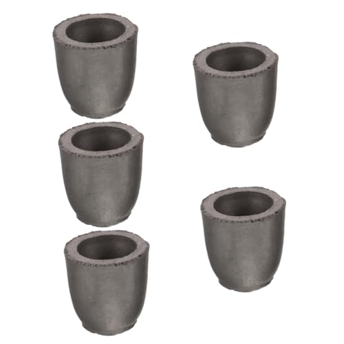 Housoutil 5 Stück Graphit Barrenform Gießform für Schmelze Hitzebeständig Hervorragende Wärmeleitfähigkeit für Kupfer Kleinvolumige Metallverarbeitung Graphitmaterial Housoutil 5 Stück Graphit Barrenform Gießform für Schmelze Hitzebeständig Hervorragende Wärmeleitfähigkeit für Kupfer Kleinvolumige Metallverarbeitung Graphitmaterial von Housoutil