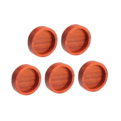 Housoutil 5 Stück Holzrahmen für Schmuckformen Diy Epoxidharz Gießform für Halskettenanhänger und Bastelprojekte und Praktische für Handarbeit und von Housoutil