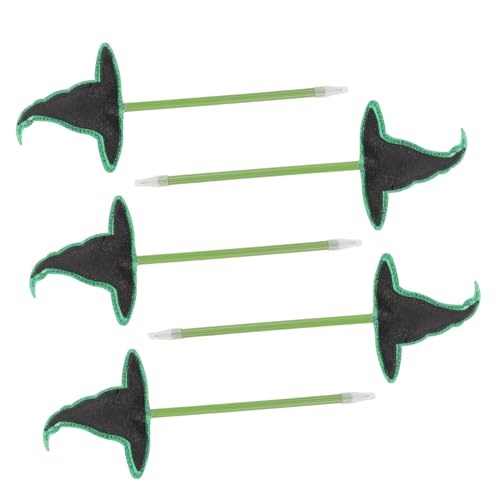 Housoutil 5 Stück Hut Kugelschreiber Hexenhut Stifte Für Partys Halloween Kugelschreiber Halloween Stift Für Partygeschenk Stifte Kindergeburtstags Zauberer Stift von Housoutil