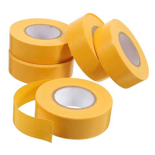 Housoutil 5 Stück Kein Klebeband Abdeckband Bauklebeband Absperrband farbiges Packband Elektroband farbig dünnes Isolierband elektrisches Band buntes Isolierband Markierungsband PVC Yellow Housoutil 5 Stück Kein Klebeband Abdeckband Bauklebeband Absperrband farbiges Packband Elektroband farbig dünnes Isolierband elektrisches Band buntes Isolierband Markierungsband PVC Yellow von Housoutil