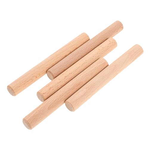 Housoutil 5 Stück Lochbrett Holzstäbe Stecktafeln Stifte Bretter Hängende Stecktafel Regalhaken Stäbe Raumdekor Für Haken Holzschüttlerregale Unfertiger Holzschüttler Holzschüttlerstift von Housoutil