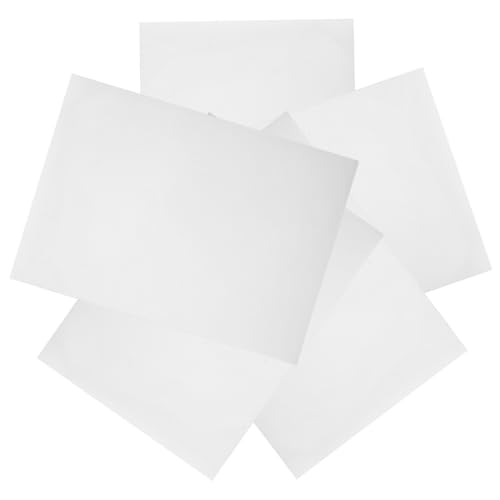 Housoutil 5 Stück Magnetisches Druckpapier Aufkleber Klebstoff Dicke Plakatwand Liniertes Papier Pastell Post Leeres Blatt Leeres Fotopapier Leere Papiere Weicher Magnet Aus Gummi von Housoutil