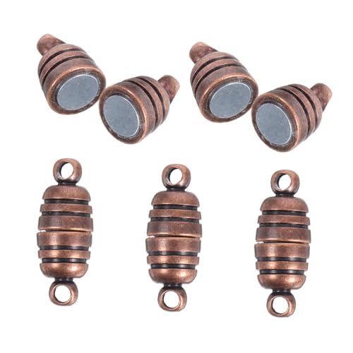 Housoutil 5 Stück Magnetverschluss Für Halsketten Schmuckverbinder Verschluss Zur Schmuckherstellung Schloss Für Schmuck Anhängerverschlüsse Schmuckmagnete Armbandverschlüsse Und von Housoutil