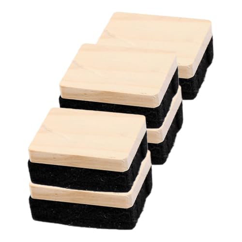 Housoutil 5 Stück Schultafel Radiergummis Radiergummi für weiße Boards Planke löschbare Textmarker whiteboard radierer whiteboardreiniger Schultafel-Radiergummi Tafelschwamm gefühlt von Housoutil
