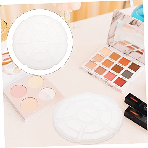 Housoutil 5 Stück Silikonform Fach Farb Mischpalette DIY Silikonform für Epoxidharz Kristallharz Mould Langlebig Leicht Entfernbar für Basteln und Malen von Housoutil
