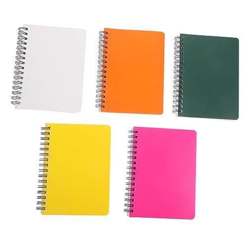 Housoutil 5 Stück Spiral Notizbücher für Büro Praktische Coil Notizblöcke mit Stabiler Abdeckung Vielseitig Einsetzbar für Planung Notizen und Tagebuchführung Housoutil 5 Stück Spiral Notizbücher für Büro Praktische Coil Notizblöcke mit Stabiler Abdeckung Vielseitig Einsetzbar für Planung Notizen und Tagebuchführung von Housoutil