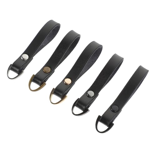 Housoutil 5 Stück Teiliges Leder Reißverschlussanhänger Ersatz Zipper Pulls für Schuhe Kleidung Taschen Dünne Zipperköpfe Einfache Montage Praktische Reißverschluss Ersatzteile von Housoutil