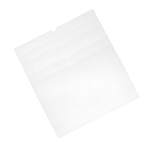 Housoutil 5 Stück Teiliges PVC Dokumentenschutzset für Zertifikate Wasserfest und Ölbeständig Praktische Aufbewahrungslösungen für Dokumente für Büro und Zuhause von Housoutil