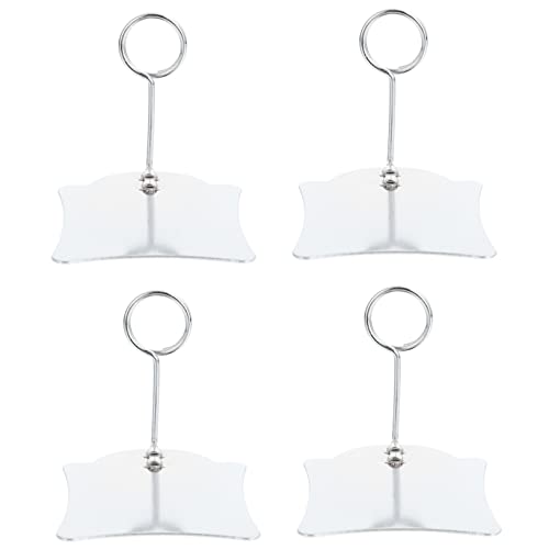 Housoutil 5 x Metall-Preisständer für Lebensmittel, Schilderhalter, Werbeschilderhalter für Einzelhandel, Geschäfte, Bäckereien, Restaurants und Veranstaltungen, Preisschild-Halter für auffällige Housoutil 5 x Metall-Preisständer für Lebensmittel, Schilderhalter, Werbeschilderhalter für Einzelhandel, Geschäfte, Bäckereien, Restaurants und Veranstaltungen, Preisschild-Halter für auffällige von Housoutil